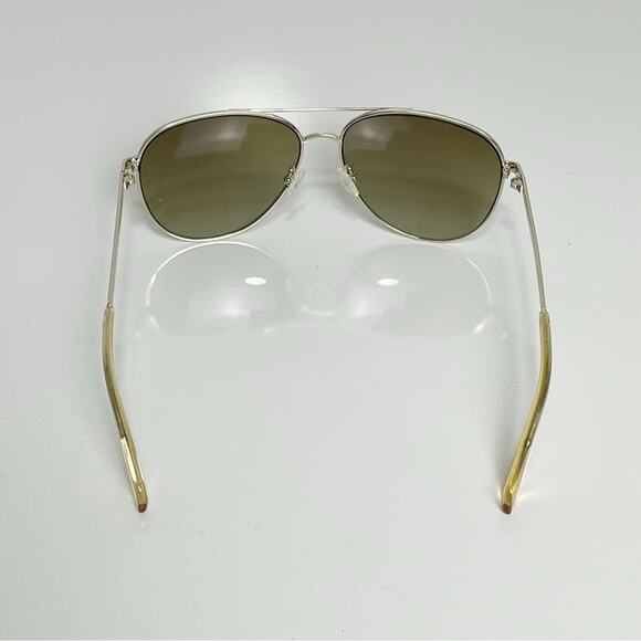 NWT Kate Spade Emmaline Sunglasses Gold Aviator Gradient main image 8